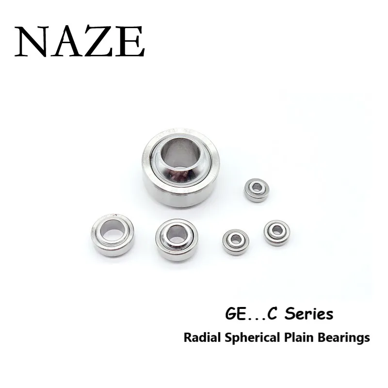NAZE 4PCS Self-Lubricating Radial Spherical Plain Bearings GE4C GE5C GE6C GE8C GE10C GE12C GE15C GE17C GE20C GE25C GE 30C For 3D
NAZE 4PCS Self-Lubricating Radial Spherical Plain Bearings GE4C GE5C GE6C GE8C GE10C GE12C GE15C GE17C GE20C GE25C GE 30C For 3D