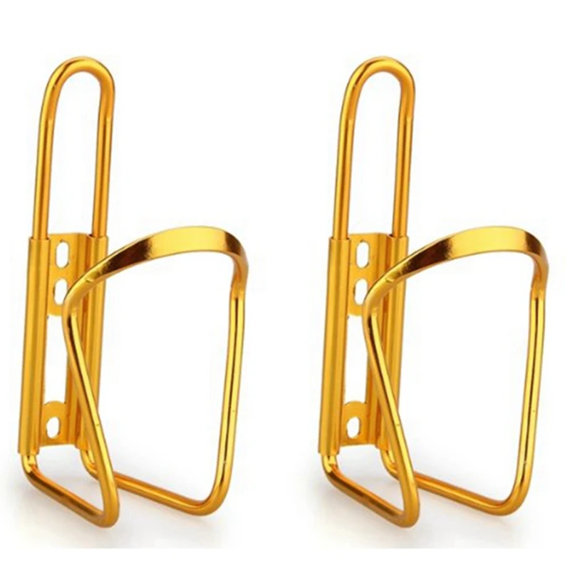 2X Bike Bicycle Cycling Mountain Sport Water Bottle Aluminum Cage Holder Gold
2X Bike Bicycle Cycling Mountain Sport Water Bottle Aluminum Cage Holder Gold