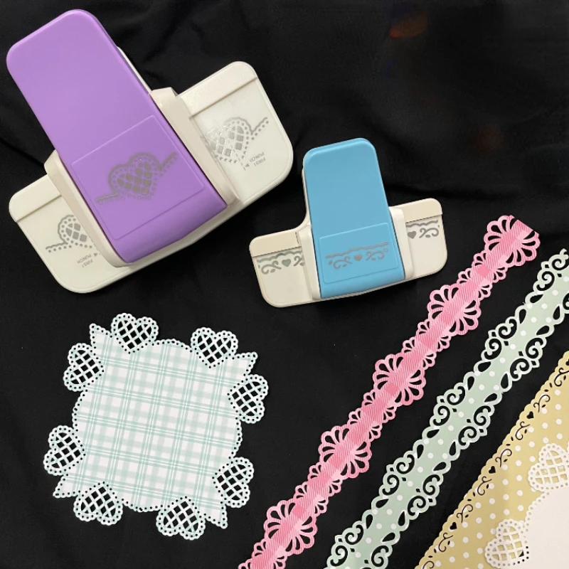 Effort-saving Embossing Device Hollow Lace Edge Pressing Device Punching Device Diy Handmade Greeting Card Craft Punch
Effort-saving Embossing Device Hollow Lace Edge Pressing Device Punching Device Diy Handmade Greeting Card Craft Punch