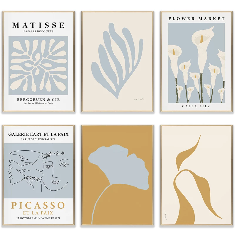 Abstract Picasso Line Woman Doves Leaf Canvas Painting Nordic Matisse Flowers Art Posters and Prints Wall Pictures for Aisle
Abstract Picasso Line Woman Doves Leaf Canvas Painting Nordic Matisse Flowers Art Posters and Prints Wall Pictures for Aisle