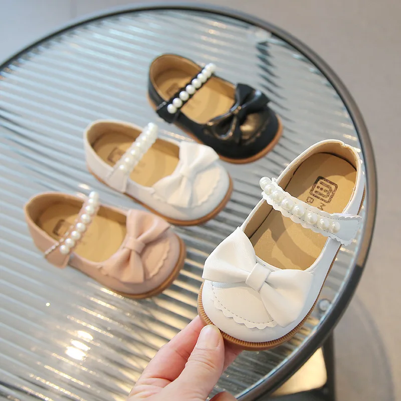 Children Leather Shoes Kids Casual Shoes Toddlers Infants Shoes 2023 Spring Autumn Little Girls Princess Pearls Bow-knot Shoes
Children Leather Shoes Kids Casual Shoes Toddlers Infants Shoes 2023 Spring Autumn Little Girls Princess Pearls Bow-knot Shoes