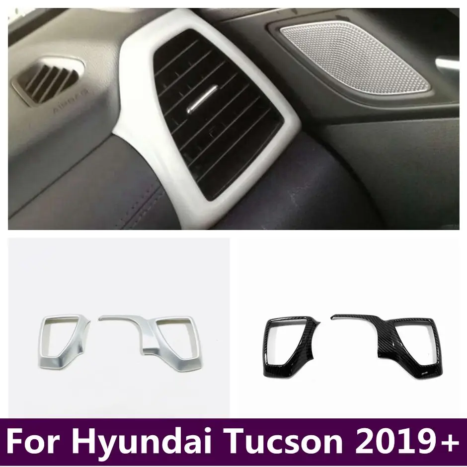 Dashboard Side Air Conditioner Outlet Frame Cover Trim For Hyundai Tucson 2019 2020 ABS Matte / Carbon Fiber Look Accessories
Dashboard Side Air Conditioner Outlet Frame Cover Trim For Hyundai Tucson 2019 2020 ABS Matte / Carbon Fiber Look Accessories