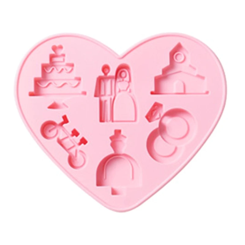 Non-Stick Candy Fondant Mold for Wedding Birthday Anniversary Party Baking Gift Handmade Baking Tool Valentines' Day
Non-Stick Candy Fondant Mold for Wedding Birthday Anniversary Party Baking Gift Handmade Baking Tool Valentines' Day