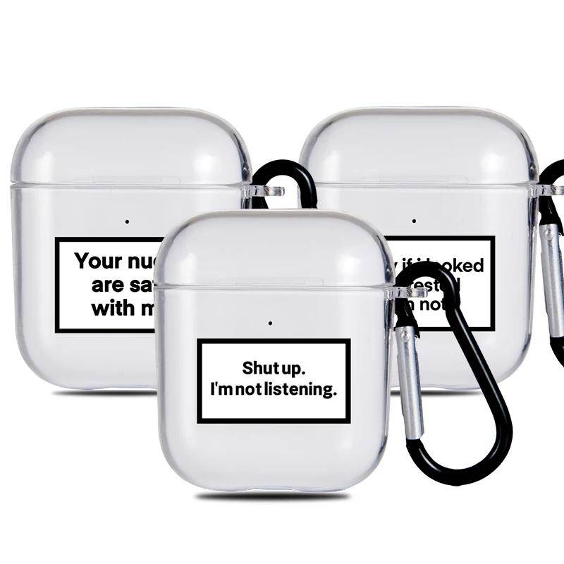 Силиконовый чехол для Apple Airpods 1 2 3 Pro