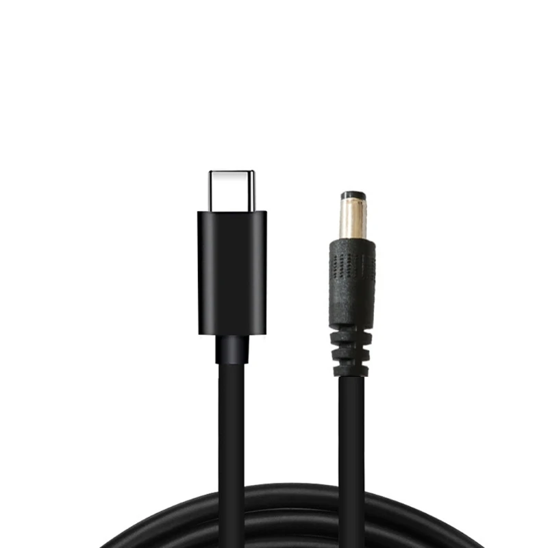 Universal Type-C/USB-C PD to 9V 5.5x2.5mm Converter Cord for CCTV Camera Router Multipurpose Type-C Power Cord
Universal Type-C/USB-C PD to 9V 5.5x2.5mm Converter Cord for CCTV Camera Router Multipurpose Type-C Power Cord