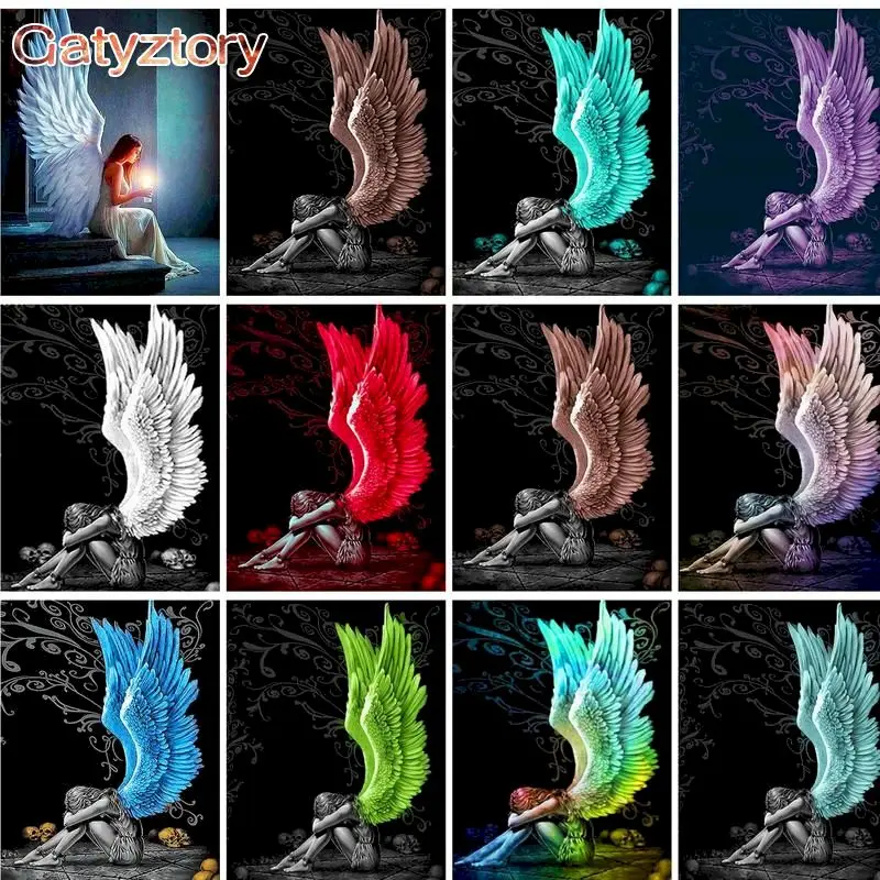 GATYZTORY 60x75cm Frame Picture By Number For Adults Diy Kits Angel Picture By Numbers Acrylic Paint On Canvas Home Decors
GATYZTORY 60x75cm Frame Picture By Number For Adults Diy Kits Angel Picture By Numbers Acrylic Paint On Canvas Home Decors