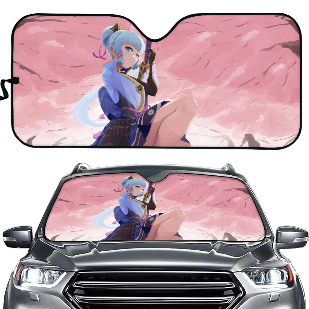 Genshin Impact Car Windshield Sun Shade Cartoon Kamisato Ayaka Print Sunshades Auto Interior Accessories Protector Fits Most Car
Genshin Impact Car Windshield Sun Shade Cartoon Kamisato Ayaka Print Sunshades Auto Interior Accessories Protector Fits Most Car