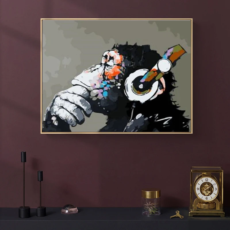 DIY 5D Diamond Painting Rock Monkey Picture Full Drill Diamond Mosaic Painting Kits Rhinestone Embroidery Home Decor Gift
DIY 5D Diamond Painting Rock Monkey Picture Full Drill Diamond Mosaic Painting Kits Rhinestone Embroidery Home Decor Gift