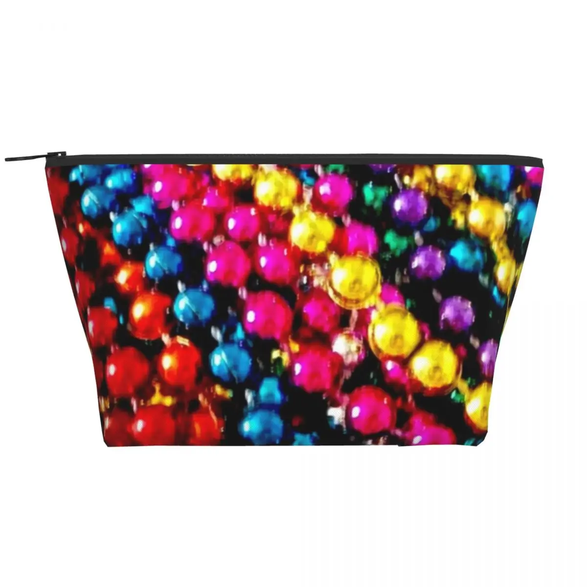 Mardi Gras Beads Zipper Storage Organizers Modern Art Print Women Makeup Bag Organization Traveling Cosmetic Bags
Mardi Gras Beads Zipper Storage Organizers Modern Art Print Women Makeup Bag Organization Traveling Cosmetic Bags