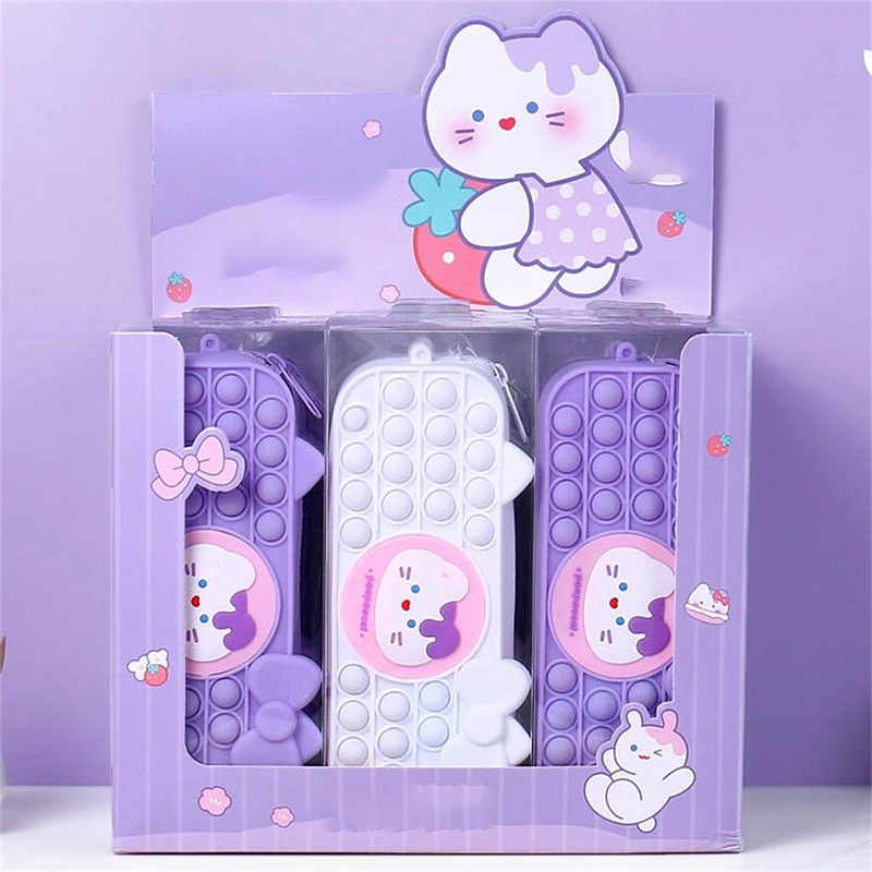 New Hello Kitty Stationery Fashion Decompress Pencil Bag Student School Supplies Girl's Birthday Present
New Hello Kitty Stationery Fashion Decompress Pencil Bag Student School Supplies Girl's Birthday Present