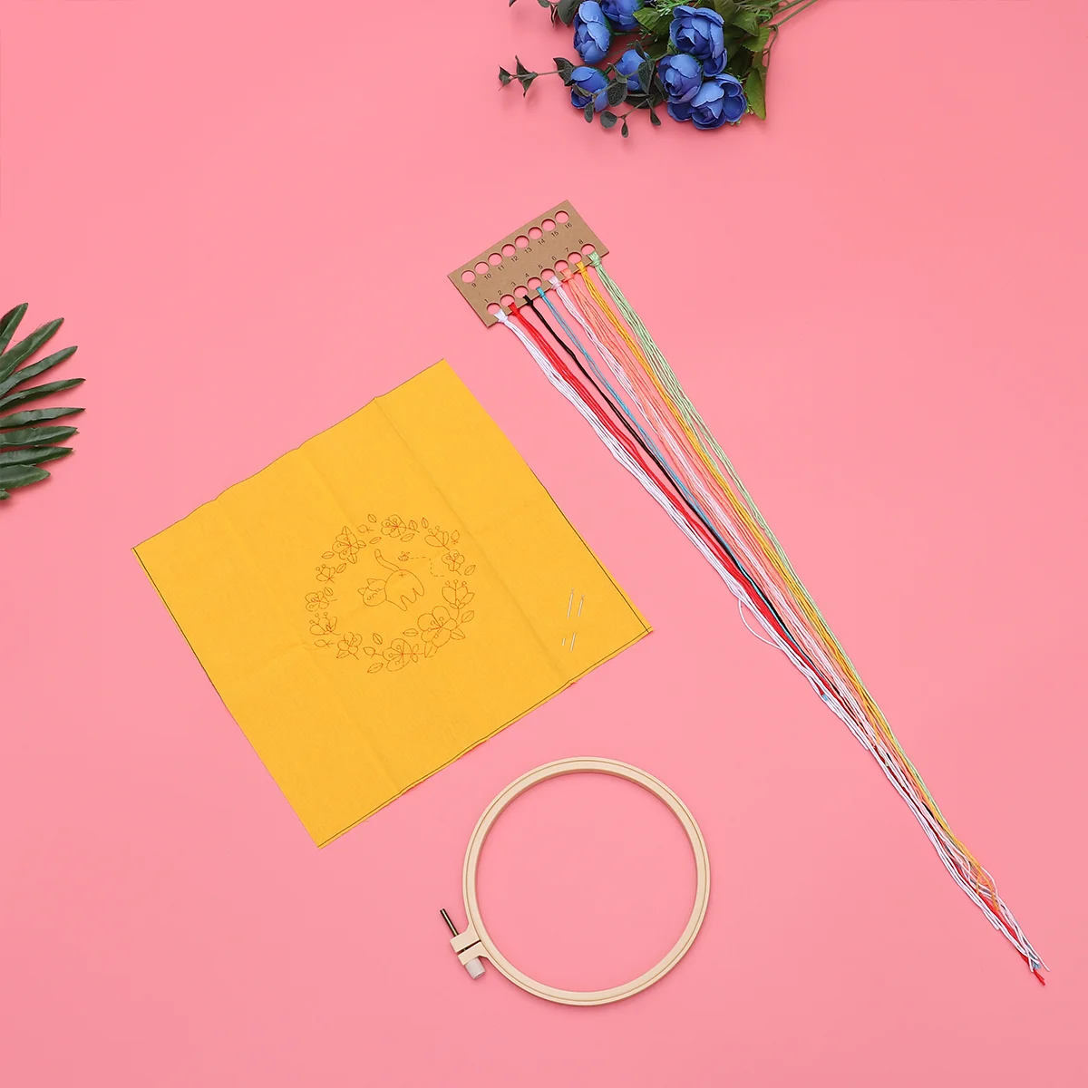 Embroidery Hand Tools Set Threads Kit Hoops Wood Cross Frame Beginner Needlepoint Diy Kitsneedles Sewing Floss Color
Embroidery Hand Tools Set Threads Kit Hoops Wood Cross Frame Beginner Needlepoint Diy Kitsneedles Sewing Floss Color