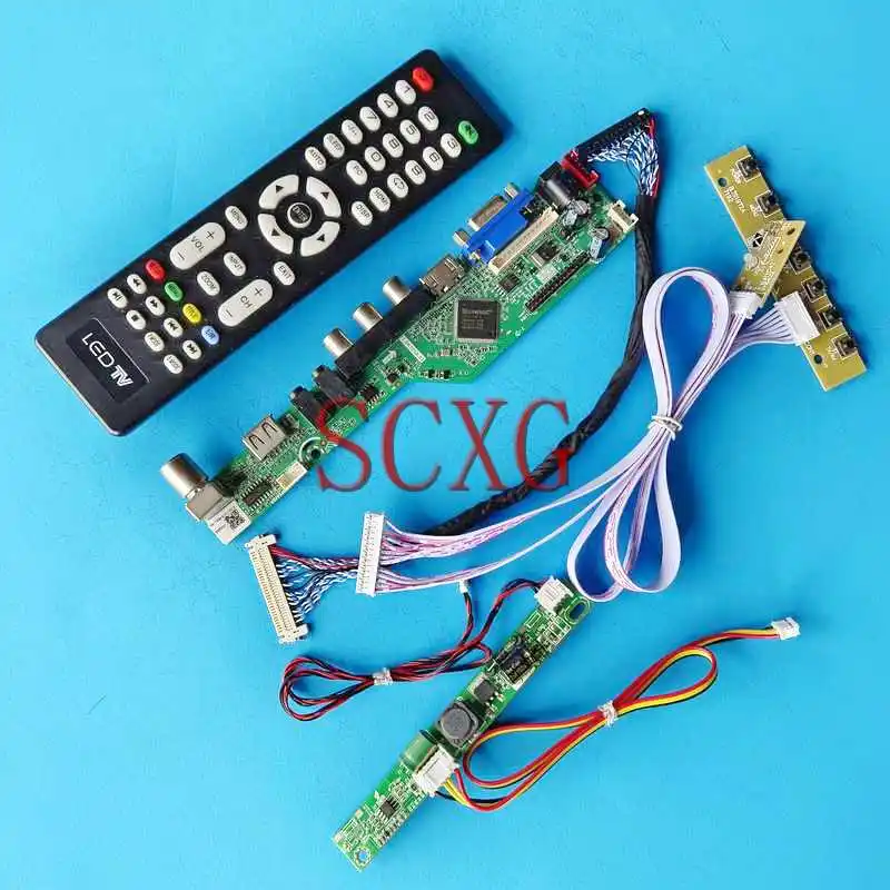Monitor Matrix Analog TV Drive Board For MT200LW01 V1 MT200LW02 V0 20" USB VGA AV 30 Pin LVDS 1680*1050 HDMI-Compatible DIY Kit
Monitor Matrix Analog TV Drive Board For MT200LW01 V1 MT200LW02 V0 20" USB VGA AV 30 Pin LVDS 1680*1050 HDMI-Compatible DIY Kit
