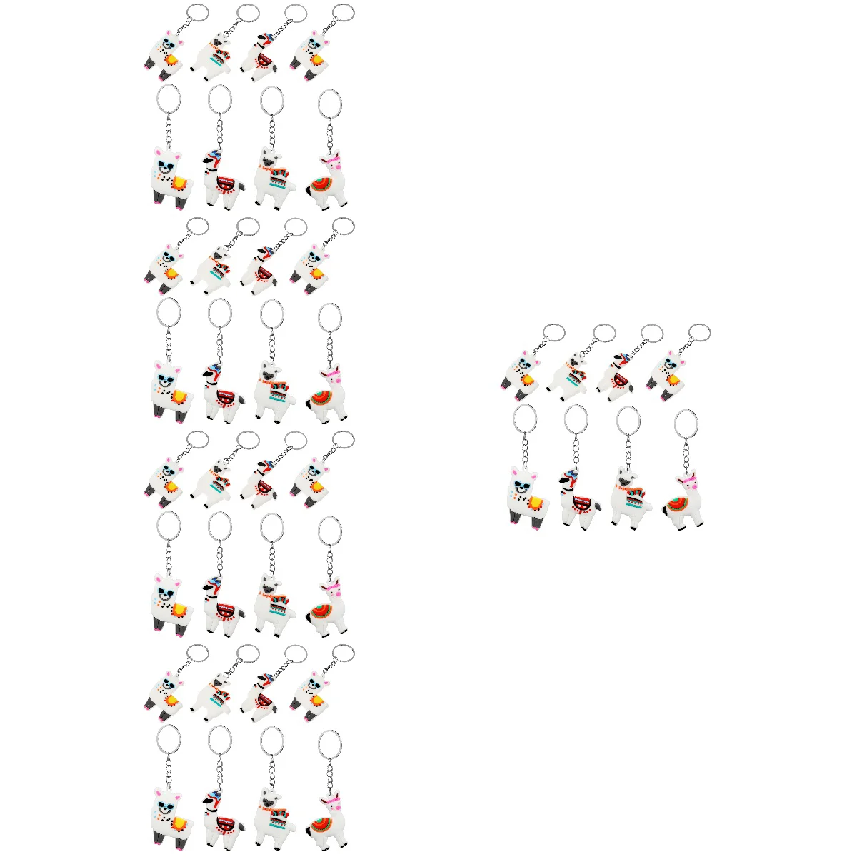 60 Pcs Keychain Alpaca Gifts Cartoon Creative Rings Llama Keychains Keyrings Keys Lamb
60 Pcs Keychain Alpaca Gifts Cartoon Creative Rings Llama Keychains Keyrings Keys Lamb
