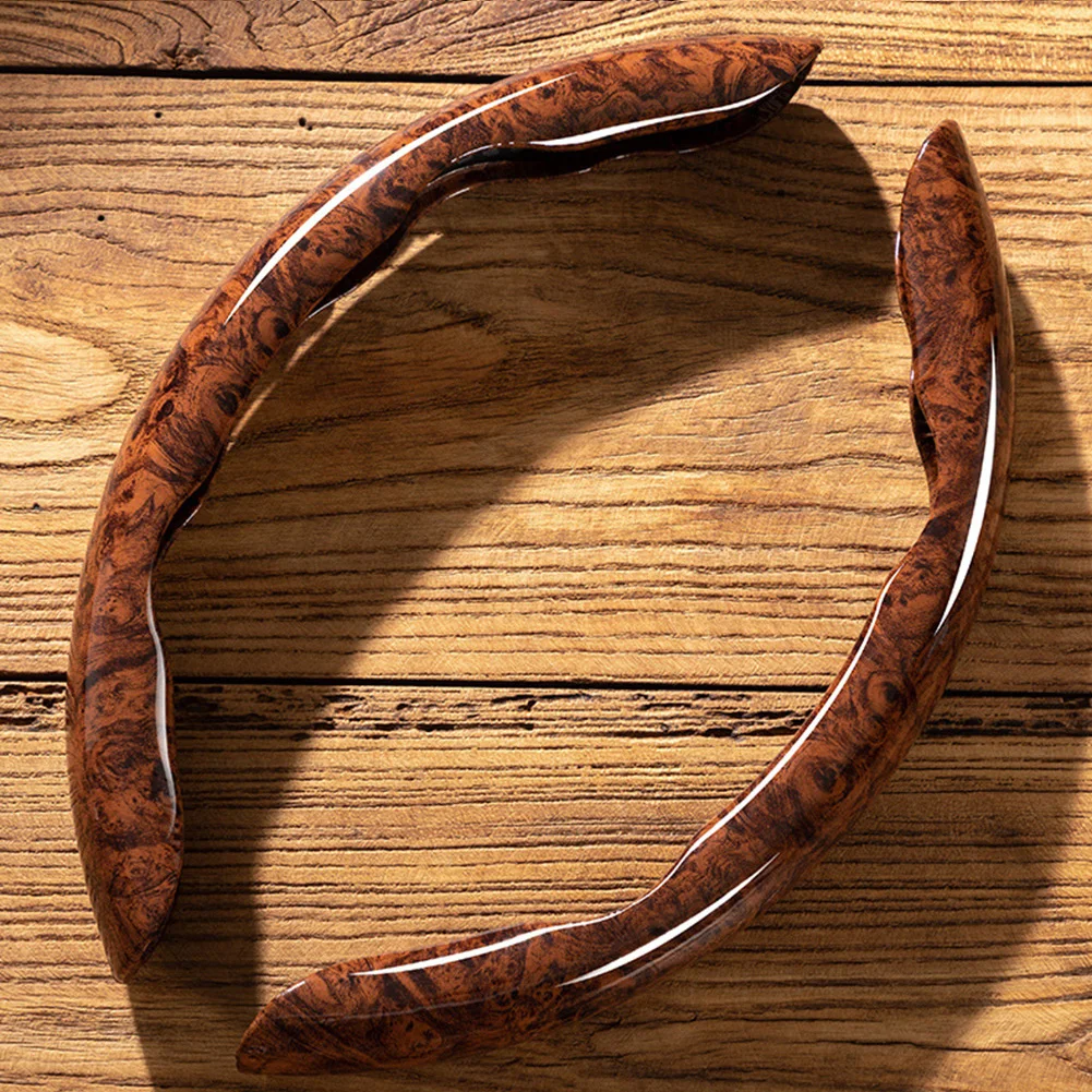Peach Wood Universal Car Steering Wheel Booster Cover Compatible with Both LHD and RHD Easy to Install and Use
Peach Wood Universal Car Steering Wheel Booster Cover Compatible with Both LHD and RHD Easy to Install and Use