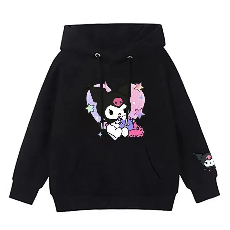 Sanrio Series Hoodie Ins Cotton Kulomi Kids Fleece Spring and Autumn Hooded Sweatshirt Sweet and Trendy Free Shipping Items
Sanrio Series Hoodie Ins Cotton Kulomi Kids Fleece Spring and Autumn Hooded Sweatshirt Sweet and Trendy Free Shipping Items