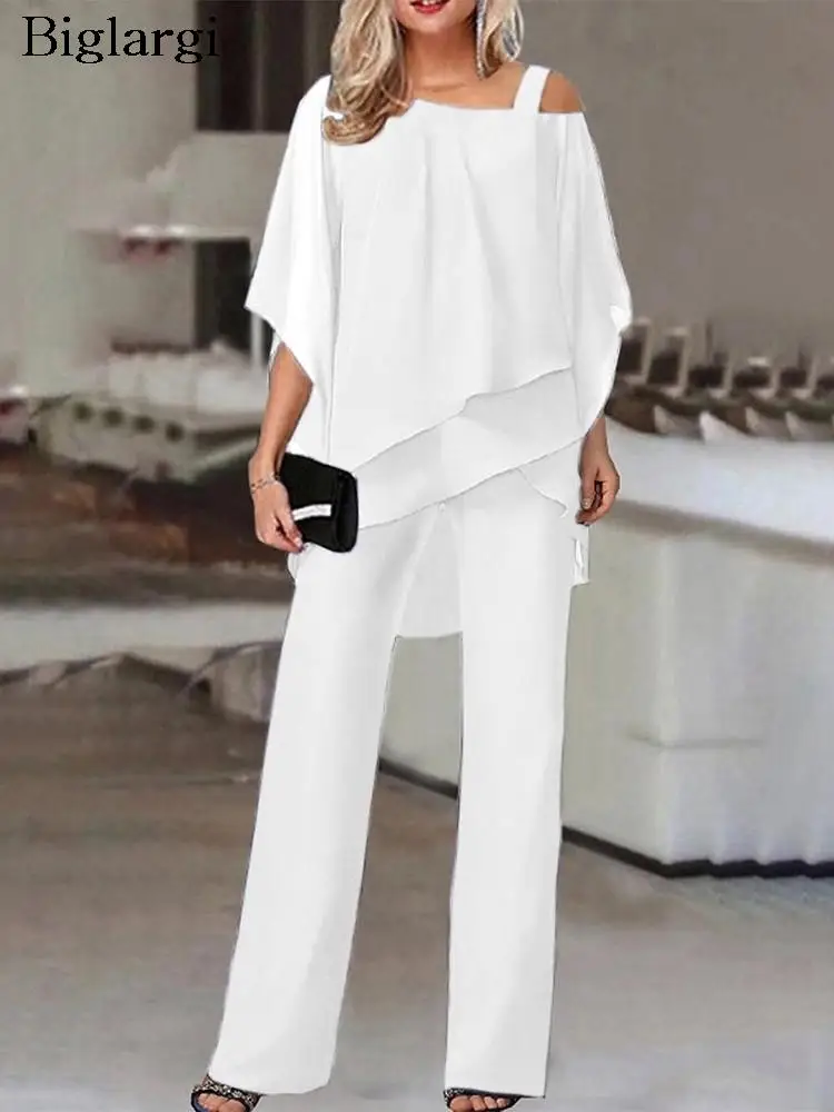 Autumn 2 Two Piece Set Women Irregular Off Shoulder Loose Ladies Cropped Tops High Waist Fashion Casual Woman Pants 2023
Autumn 2 Two Piece Set Women Irregular Off Shoulder Loose Ladies Cropped Tops High Waist Fashion Casual Woman Pants 2023
