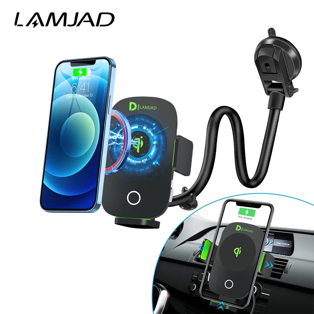 C32 Magnetic Wireless Car Charger Auto-Clamping Qi 10W Fast Charging Car Mount For iPhone 13 Pro Max 12 Mini/Galaxy S22+ Note 20
C32 Magnetic Wireless Car Charger Auto-Clamping Qi 10W Fast Charging Car Mount For iPhone 13 Pro Max 12 Mini/Galaxy S22+ Note 20