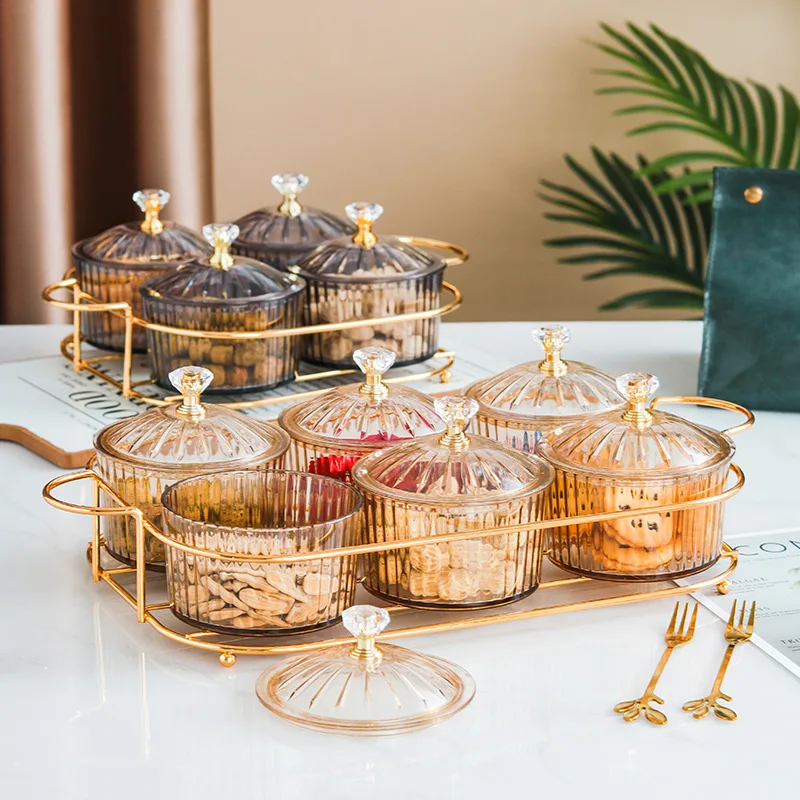Nordic Fruit Dessert Snacks Serving Platter Transparent Round Fruit Dish Glasses Bowl with Lid Cake Food Kitchen Plate
Nordic Fruit Dessert Snacks Serving Platter Transparent Round Fruit Dish Glasses Bowl with Lid Cake Food Kitchen Plate