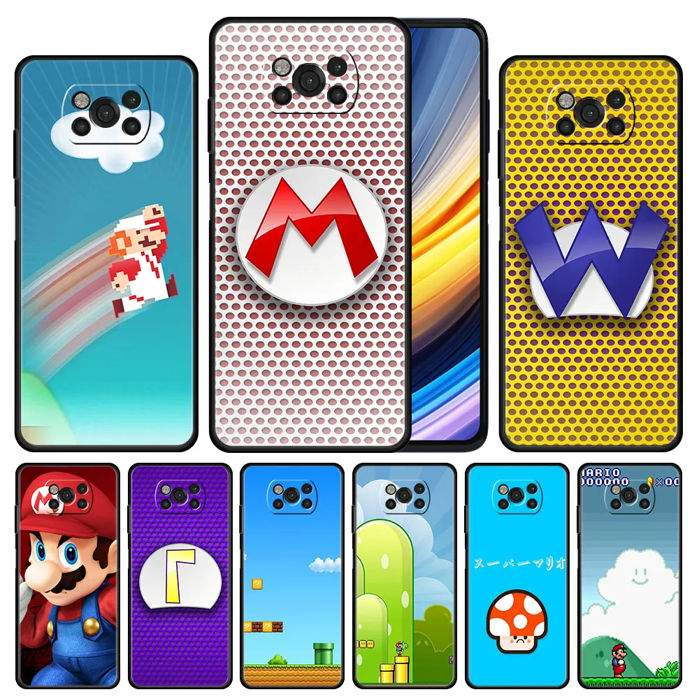 Case Cover for Xiaomi Poco X3 X4 M3 F1 F2 F3 M3 M4 NFC Redmi K40 K40s K50 11T 12 12X Pro Official Trend Super Mario Logo
Case Cover for Xiaomi Poco X3 X4 M3 F1 F2 F3 M3 M4 NFC Redmi K40 K40s K50 11T 12 12X Pro Official Trend Super Mario Logo