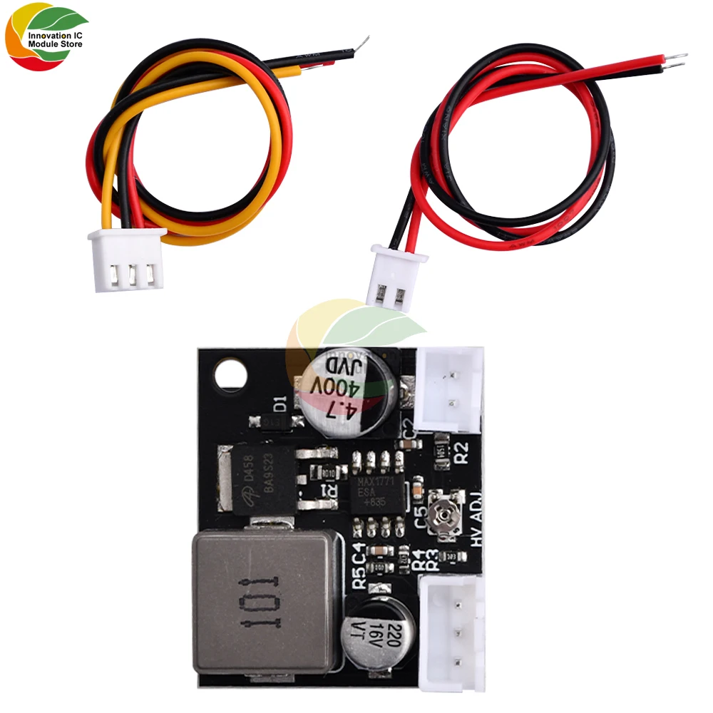 DC-DC Booster Converter Module 5V 12V to 150V -220V Step-up Voltage Regulator Power Supply Module MAX1771
DC-DC Booster Converter Module 5V 12V to 150V -220V Step-up Voltage Regulator Power Supply Module MAX1771