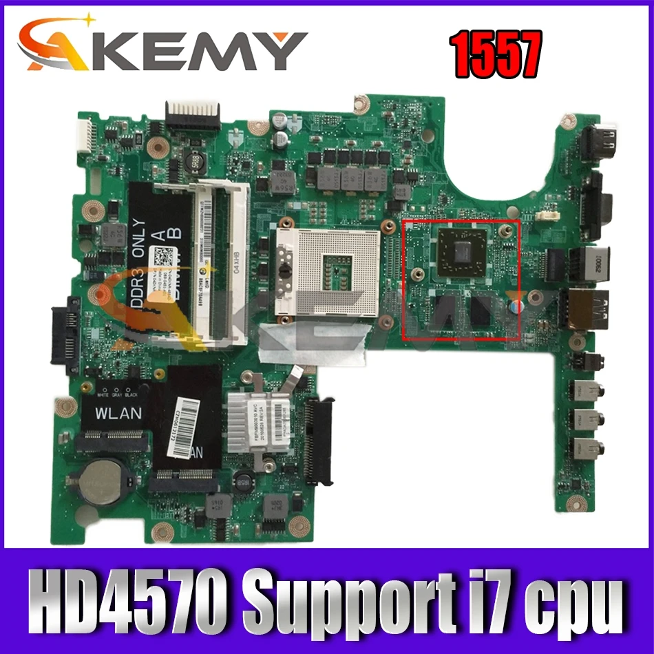 (Free shipping)CN-0TR557 0TR557 TR557 DA0FM9MB8D1 For DELL studio 1557 Laptop motherboard with HD4570 DDR3 Support i7 cpu
(Free shipping)CN-0TR557 0TR557 TR557 DA0FM9MB8D1 For DELL studio 1557 Laptop motherboard with HD4570 DDR3 Support i7 cpu