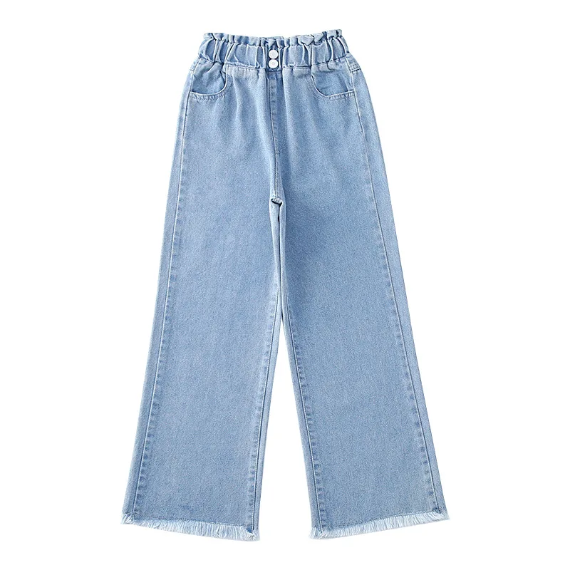 New Spring Autumn Children Jeans for Girls Fashion High Waist Denim Trousers Kids Clothes Korean Teen Girl Casual Wide Leg Pants
New Spring Autumn Children Jeans for Girls Fashion High Waist Denim Trousers Kids Clothes Korean Teen Girl Casual Wide Leg Pants