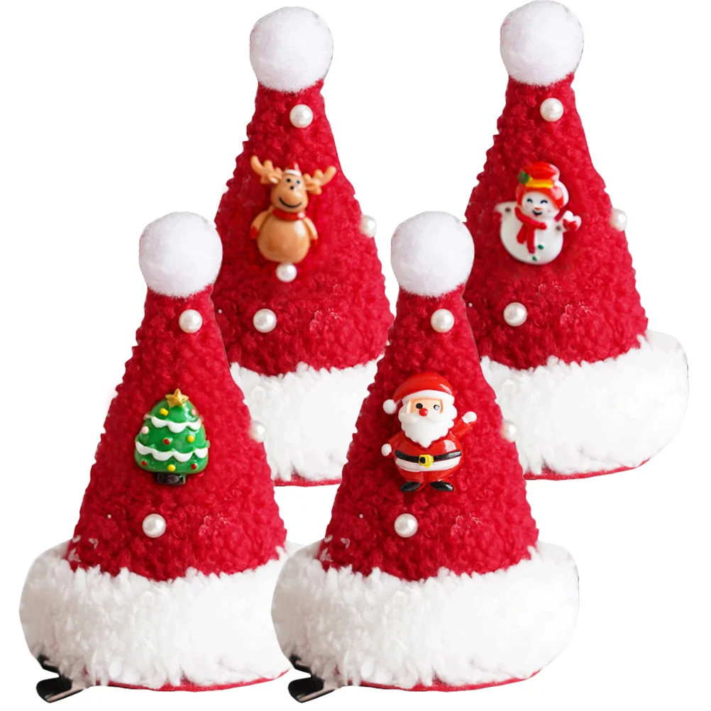 Christmas Hat Hair Santa Clips Accessories Hairpin Clipbarrette Women Claus Headdresstree Headband Mini Girls Barrettes
Christmas Hat Hair Santa Clips Accessories Hairpin Clipbarrette Women Claus Headdresstree Headband Mini Girls Barrettes