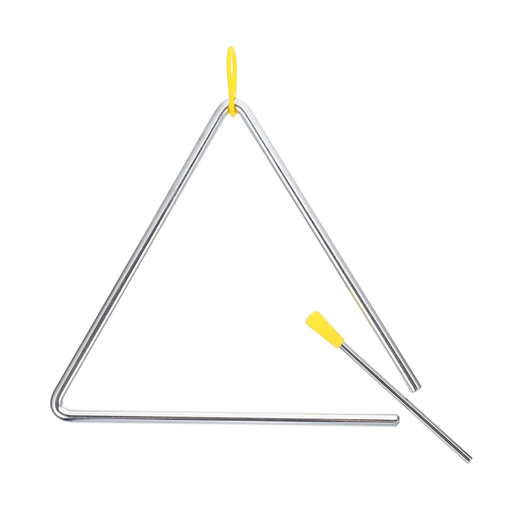 Triangle Bell Metal Instrumentpercussion Musical Kids Dinner Doorbell Hand Door Set Practice Handheld Instruments Bells Porch
Triangle Bell Metal Instrumentpercussion Musical Kids Dinner Doorbell Hand Door Set Practice Handheld Instruments Bells Porch