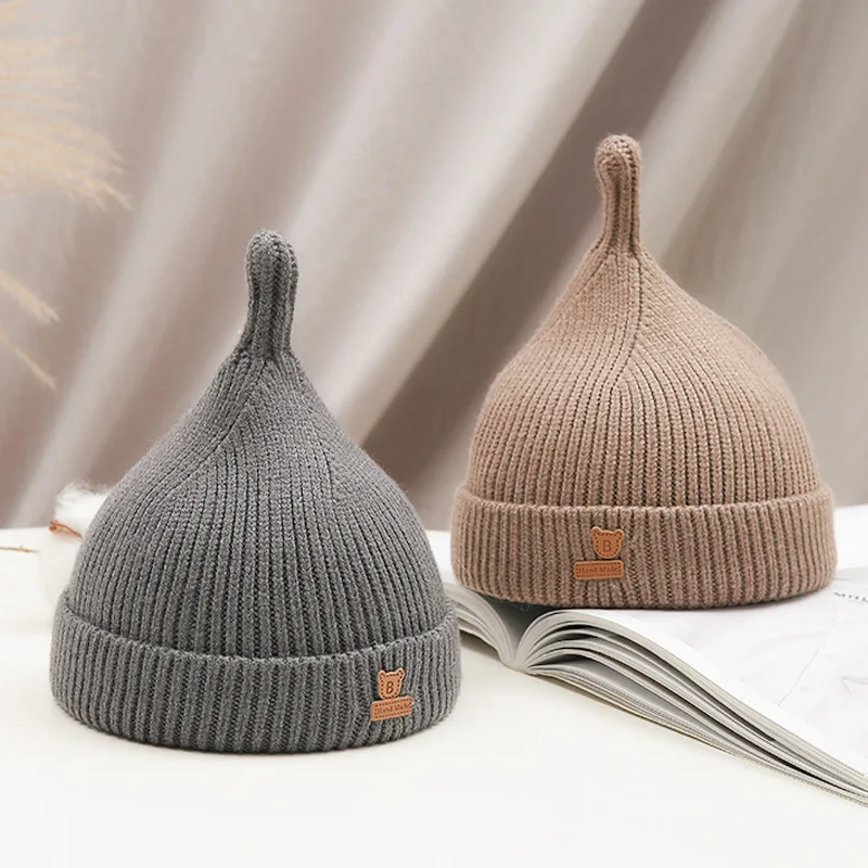 Cute Bear Spring Baby Knit Hat Kids Beanie For Girls Boys Autumn Solid Color Kids Hat Soft Infant Bonnet Cap Kids Accesspories
Cute Bear Spring Baby Knit Hat Kids Beanie For Girls Boys Autumn Solid Color Kids Hat Soft Infant Bonnet Cap Kids Accesspories