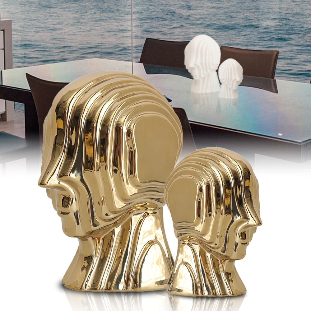 Creative Ceramics Figure Sculpture Modern Home Desktop Ornament Art Handicraft Office Living Room Decorations Housewarming Gifts
Creative Ceramics Figure Sculpture Modern Home Desktop Ornament Art Handicraft Office Living Room Decorations Housewarming Gifts