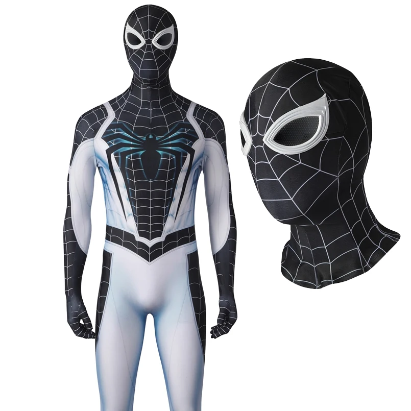 Halloween Carnival PS5 Superhero Cosplay Spider Negative Suit 3D Printing Jumpsuit Hero Zentai with Mask
Halloween Carnival PS5 Superhero Cosplay Spider Negative Suit 3D Printing Jumpsuit Hero Zentai with Mask