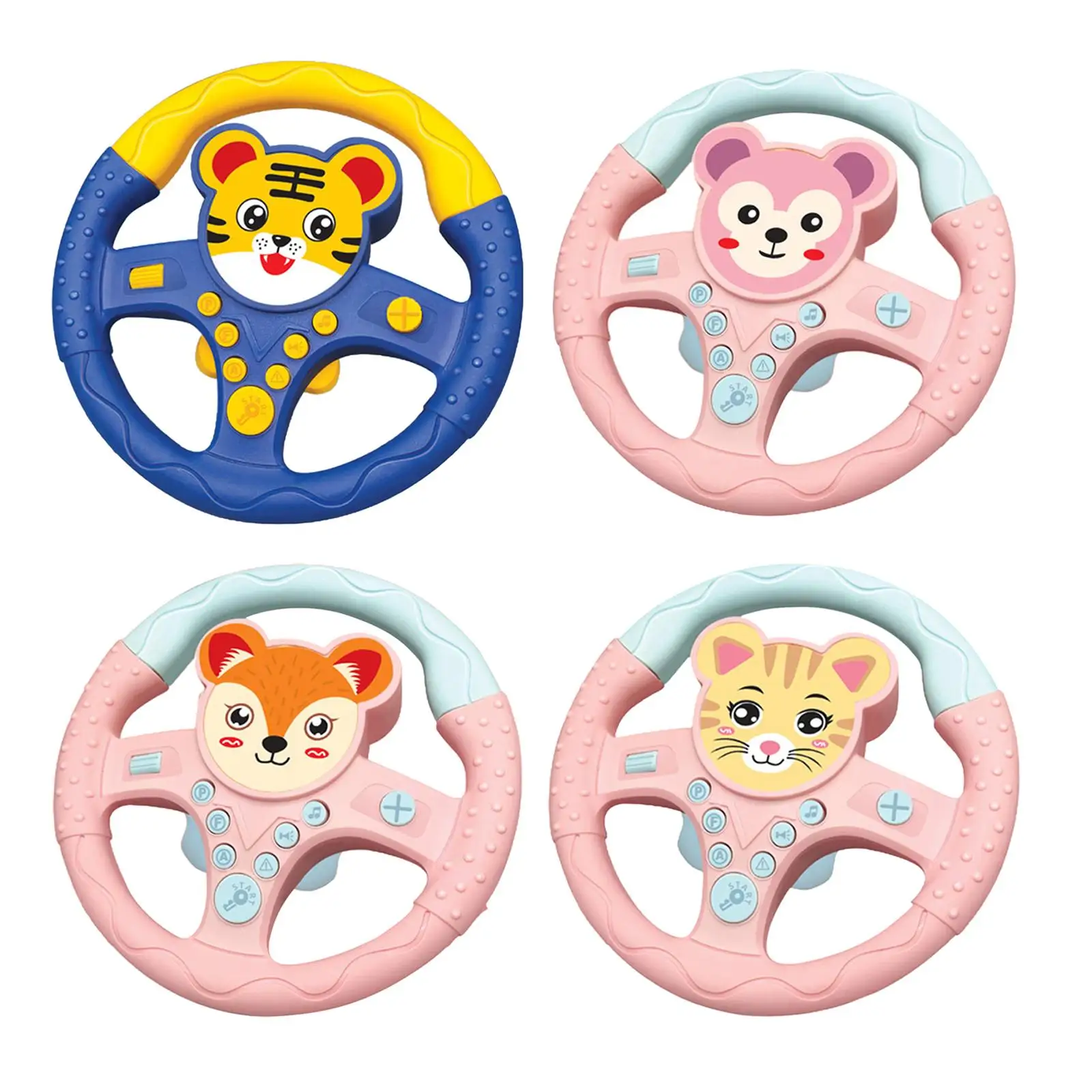 Steering Wheel Toy with Sound and Light Simulated Driving Controller Steering Wheel Car Seat Toy for Toddler Kids
Steering Wheel Toy with Sound and Light Simulated Driving Controller Steering Wheel Car Seat Toy for Toddler Kids