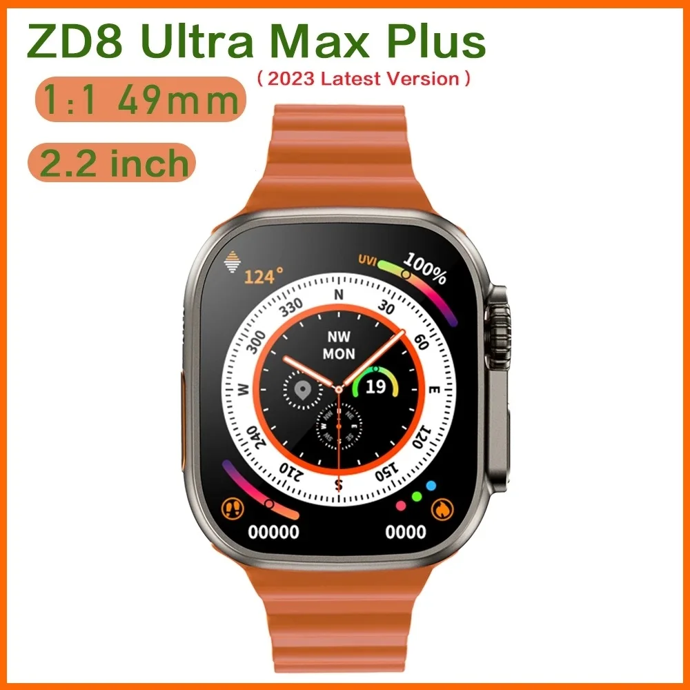 Умные часы ZD8 Ultra max plus Ultra Series 8, умные часы, спортивные мужские умные часы с GPS-трекером, Беспроводная зарядка
Умные часы ZD8 Ultra max plus Ultra Series 8, умные часы, спортивные мужские умные часы с GPS-трекером, Беспроводная зарядка