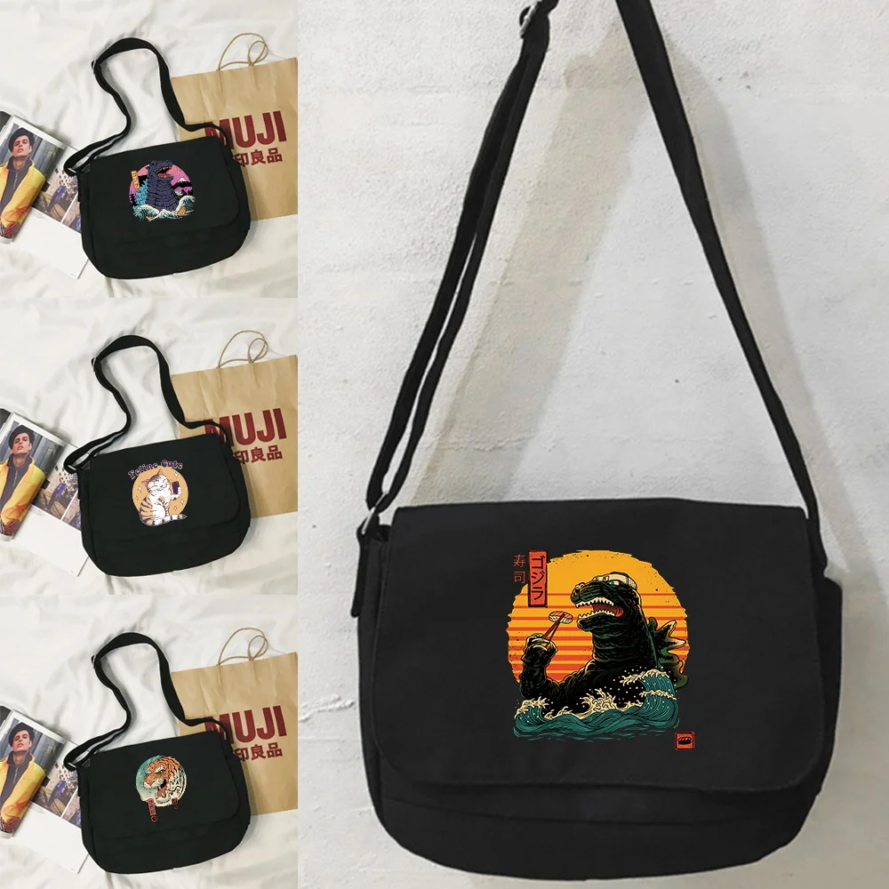 Women Crossbody Money Bag Casual Satchel Girls Shoulder Pouch Youth Fashion Japan Cat Printed Canvas Diagonal Cross School Bag
Women Crossbody Money Bag Casual Satchel Girls Shoulder Pouch Youth Fashion Japan Cat Printed Canvas Diagonal Cross School Bag