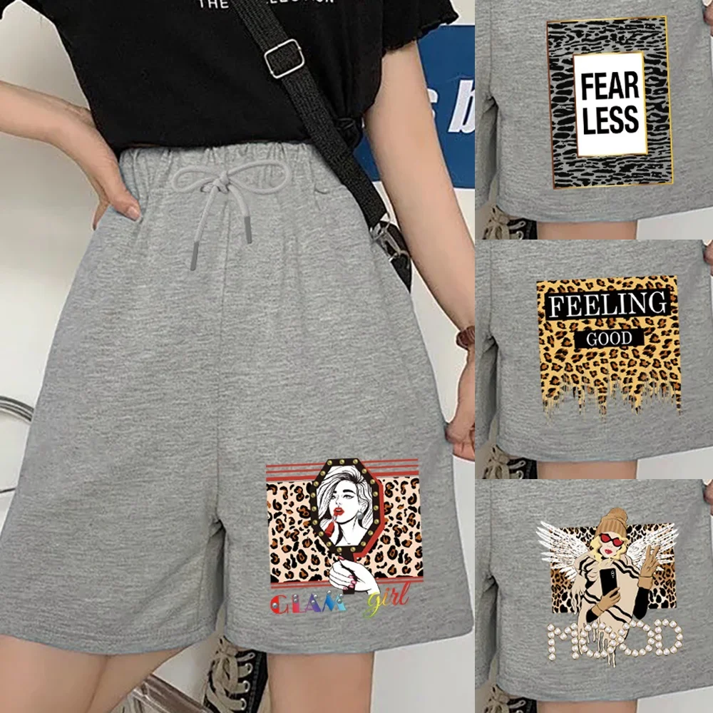 Summer New Loose Shorts Women Fashion Leisure Fitness Sweatpants Leopard Print High Waist Breathable Street Hip Hop Short Pants
Summer New Loose Shorts Women Fashion Leisure Fitness Sweatpants Leopard Print High Waist Breathable Street Hip Hop Short Pants