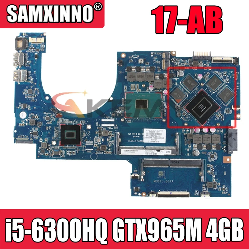 Материнская плата для ноутбука HP 17-AB 17T-AB 857390-601 857390- 501 с процессором i5-6300HQ GTX960M 2 Гб DAG37AMB8D0 100% протестирована Быстрая доставка
Материнская плата для ноутбука HP 17-AB 17T-AB 857390-601 857390- 501 с процессором i5-6300HQ GTX960M 2 Гб DAG37AMB8D0 100% протестирована Быстрая доставка