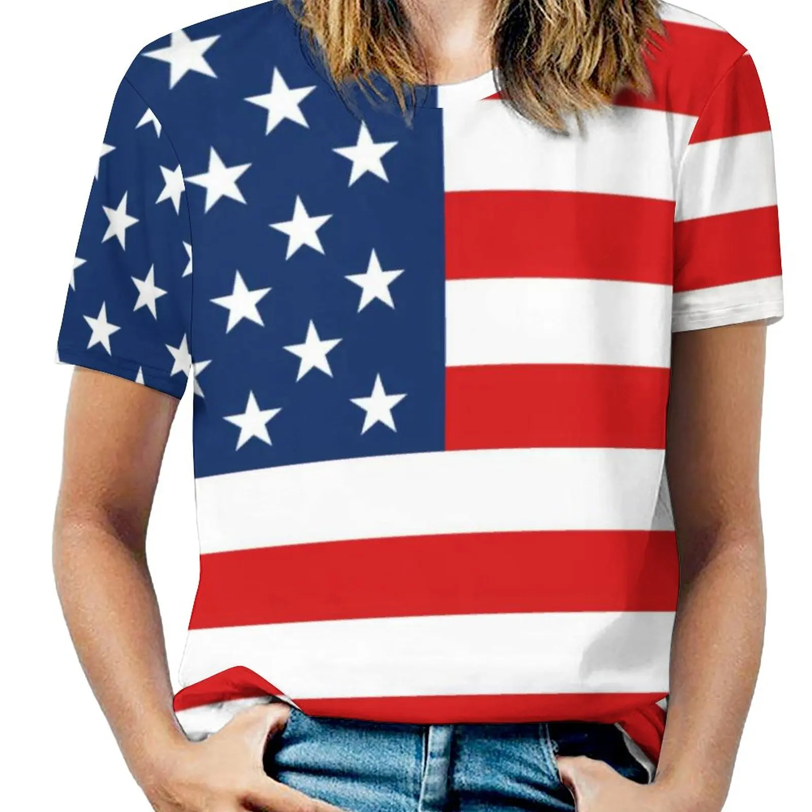 American Flag T Shirts 4th of July Blue Red Stripe Casual T-Shirt Short Sleeves Cool Oversize Tees Beach Print Top Birthday Gift
American Flag T Shirts 4th of July Blue Red Stripe Casual T-Shirt Short Sleeves Cool Oversize Tees Beach Print Top Birthday Gift