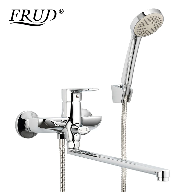 Frud Aluminum Alloy Bathtub Faucet Classic Long Nozzle Tub Faucet Bathroom Faucets Set 180 Degree Rotatable Long Outlet Spout
Frud Aluminum Alloy Bathtub Faucet Classic Long Nozzle Tub Faucet Bathroom Faucets Set 180 Degree Rotatable Long Outlet Spout