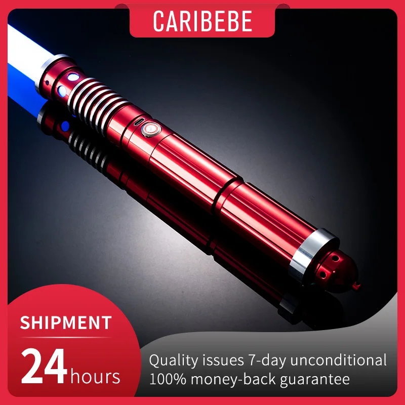 CARIBEBE FX Duel Lightsaber Pixel Lightsaber With 18 Action Sound Gesture Function Metal Aluminum Handle LED Lightsaber Gift
CARIBEBE FX Duel Lightsaber Pixel Lightsaber With 18 Action Sound Gesture Function Metal Aluminum Handle LED Lightsaber Gift