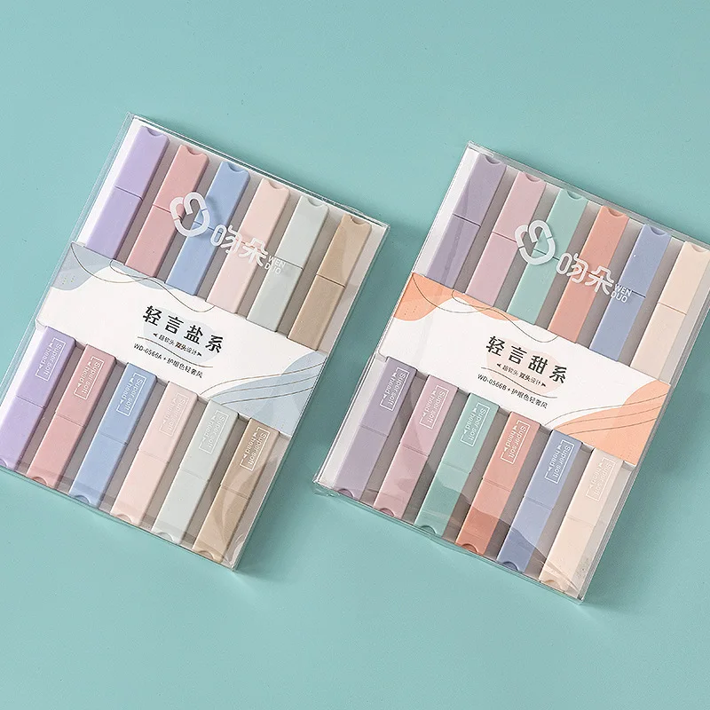 SoftAndSweetSaltSystemFluorescentPenSetDouble-Headed LightColor System Color Marker PenStudentsDraw Key Marker Pen
SoftAndSweetSaltSystemFluorescentPenSetDouble-Headed LightColor System Color Marker PenStudentsDraw Key Marker Pen