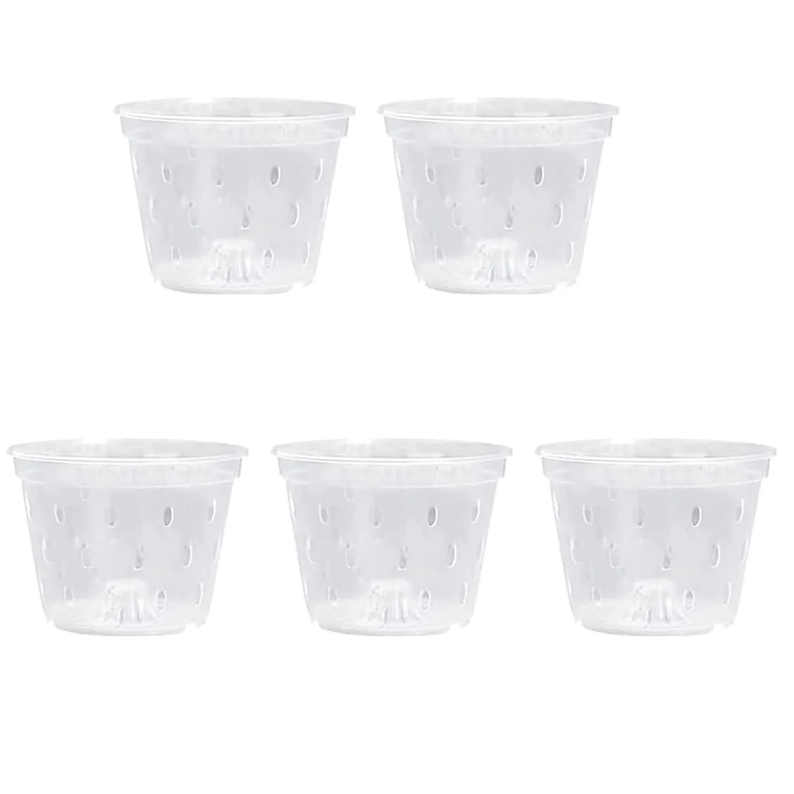 Orchid Pots Clear Orchid Pots 5 Inches Clear Durability High-Quality Material Longevity Plastic White With Holes
Orchid Pots Clear Orchid Pots 5 Inches Clear Durability High-Quality Material Longevity Plastic White With Holes