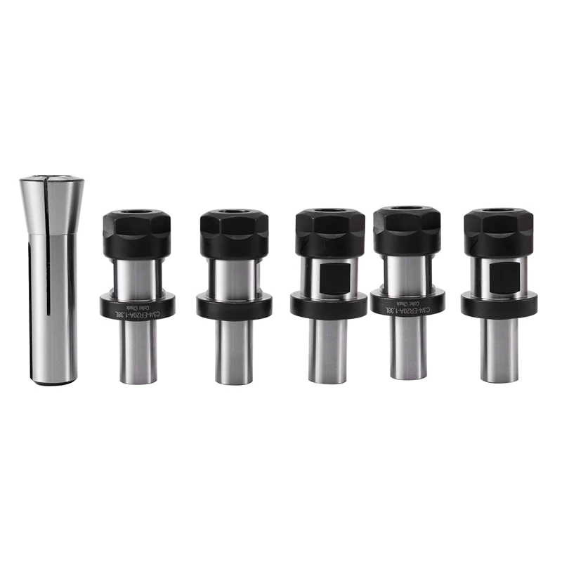 3Pcs Chuck Chuck + 1Pc R8 Chuck 3/4, with Flat TTS System Kit with 2Pcs Chuck Tool Holder C3/4-ER20 1.38 Tool Holder
3Pcs Chuck Chuck + 1Pc R8 Chuck 3/4, with Flat TTS System Kit with 2Pcs Chuck Tool Holder C3/4-ER20 1.38 Tool Holder