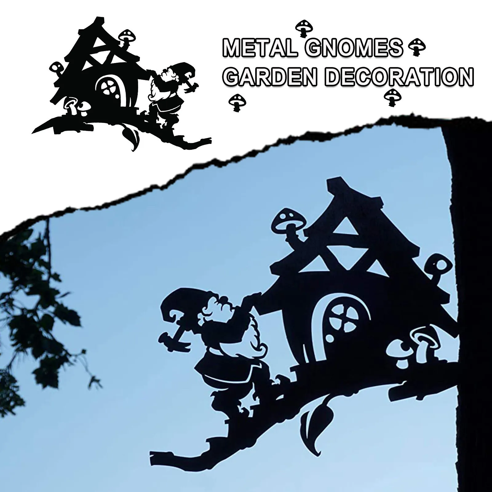 Steel Branch Gnomes Decoration Metal Tree Art Metal Gnomes Garden Steel Silver 
Steel Branch Gnomes Decoration Metal Tree Art Metal Gnomes Garden Steel Silver