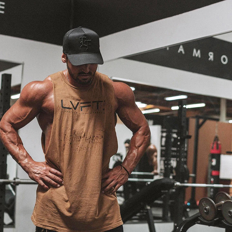 NEW Men's Fitness Gym Tank Top Breathable Basketball Training Sleeveless Shirts Gym Sports Men Vest Bodybuilding Men's Clothing
NEW Men's Fitness Gym Tank Top Breathable Basketball Training Sleeveless Shirts Gym Sports Men Vest Bodybuilding Men's Clothing
