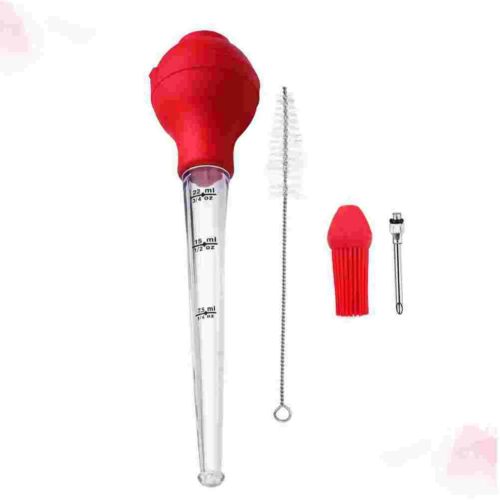 Beef for Seasoning Pump Turkey Baster Barbecue Tool Practical Durable Useful 1 Set
Beef for Seasoning Pump Turkey Baster Barbecue Tool Practical Durable Useful 1 Set