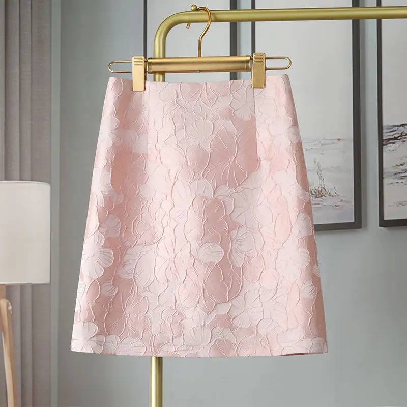 2022 Office Lady A-Line Printe Flower Mini Skirt Women Elegant High Waist Solid Short Skirts Female Slim Straight Chic Skirt
2022 Office Lady A-Line Printe Flower Mini Skirt Women Elegant High Waist Solid Short Skirts Female Slim Straight Chic Skirt