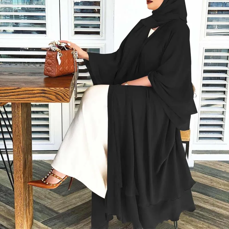 Robe Femme Hiver 2021 Abaya Dubai Turkey Muslim Fashion Hijab Dress Abayas for Women Islam Clothing Vestidos Musulman De Mode
Robe Femme Hiver 2021 Abaya Dubai Turkey Muslim Fashion Hijab Dress Abayas for Women Islam Clothing Vestidos Musulman De Mode
