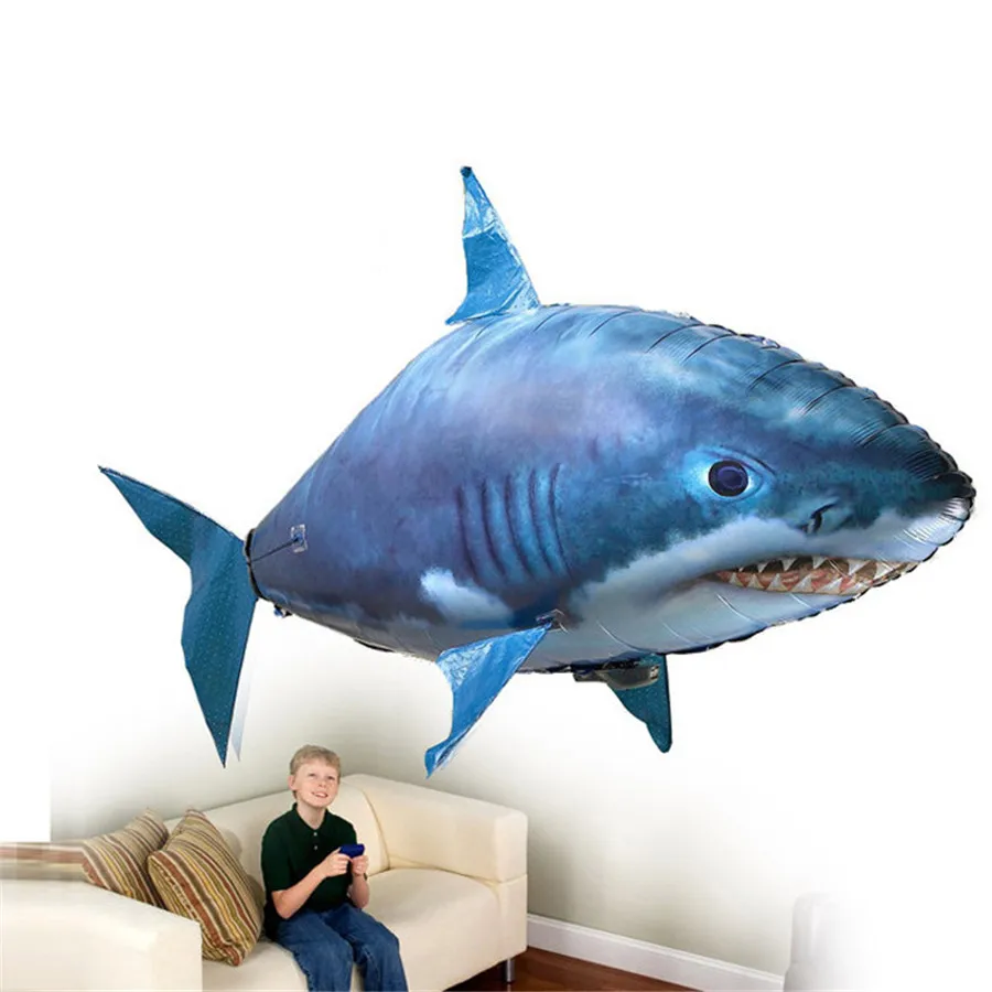 

Remote Control Shark Toys Air Swimming Fish Infrared RC Flying Air Balloons Clown Fish Toy Gifts Party Decoration RC Animal Toy