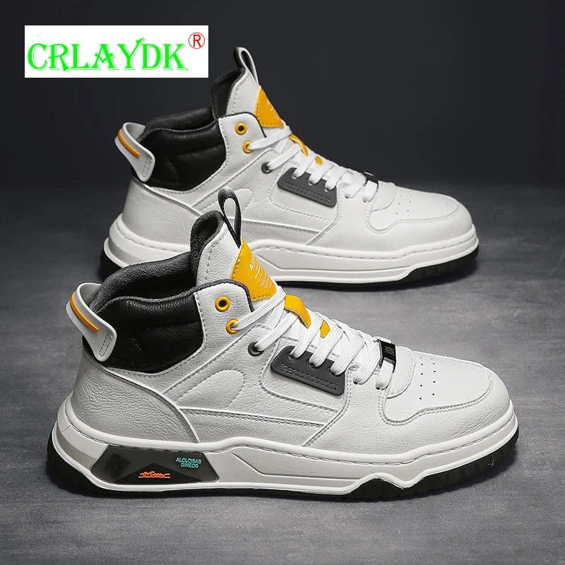 Кроссовки CRLAYDK мужские высокие, повседневные модные спортивные, для тенниса, бега на открытом воздухе, из искусственной кожи, для мальчиков
Кроссовки CRLAYDK мужские высокие, повседневные модные спортивные, для тенниса, бега на открытом воздухе, из искусственной кожи, для мальчиков