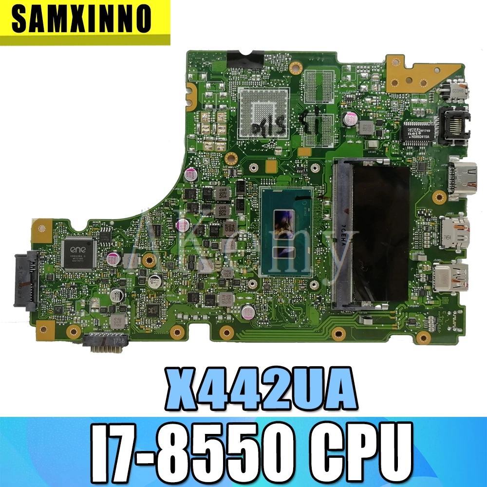 SAMXINNO For Asus X442 X442U X442UA X442UR X442UQ X442UQK X442UQR Laotop Mainboard X442UA Motherboard with I7-8550 CPU
SAMXINNO For Asus X442 X442U X442UA X442UR X442UQ X442UQK X442UQR Laotop Mainboard X442UA Motherboard with I7-8550 CPU
